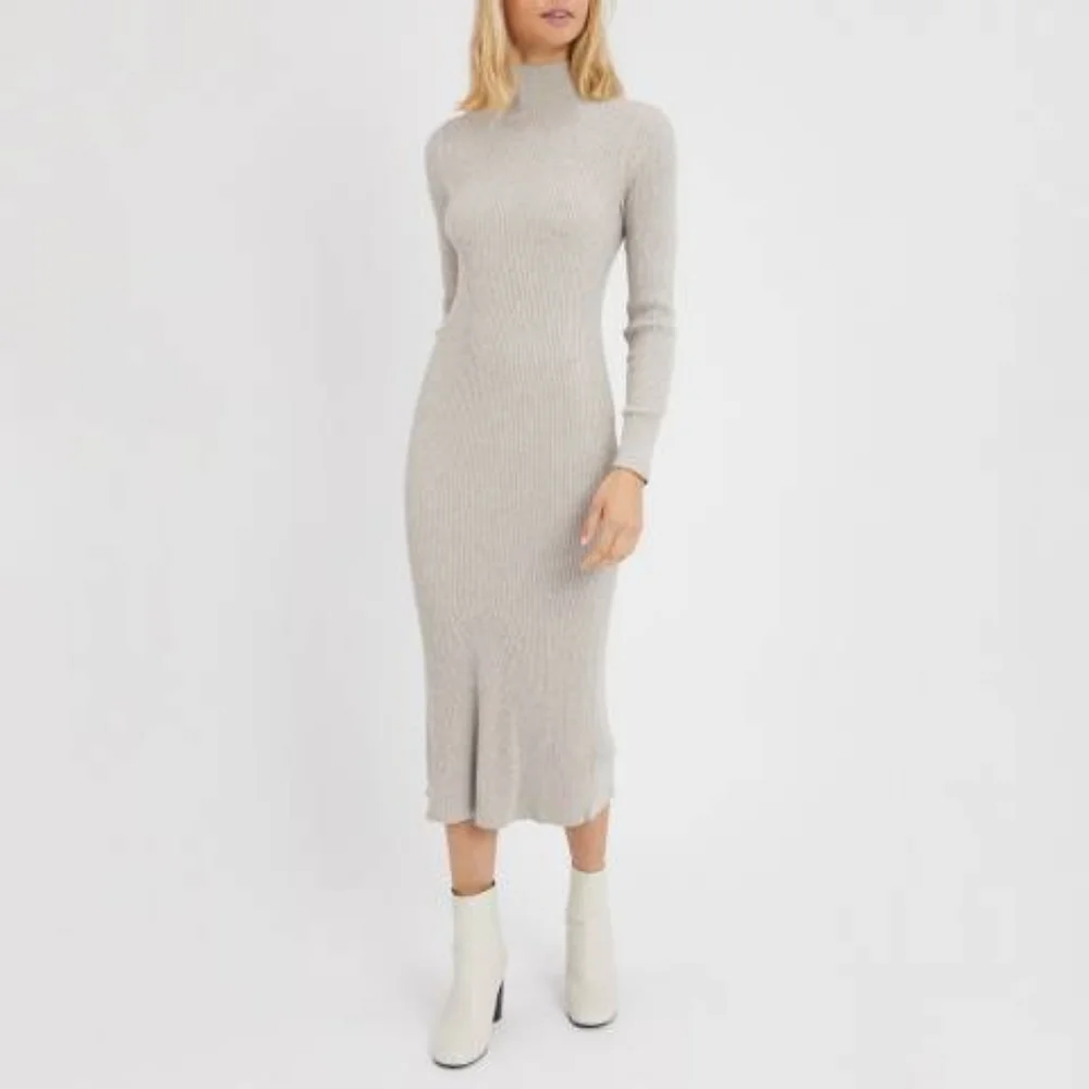 NWT REISS | Seraphine Knit Midi Bodycon Dress - Picture 7 of 7